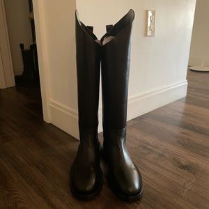 Jil Sander block-hell boots